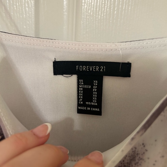 NWT Forever 21 Cinched Mini Dress - Picture 7 of 8